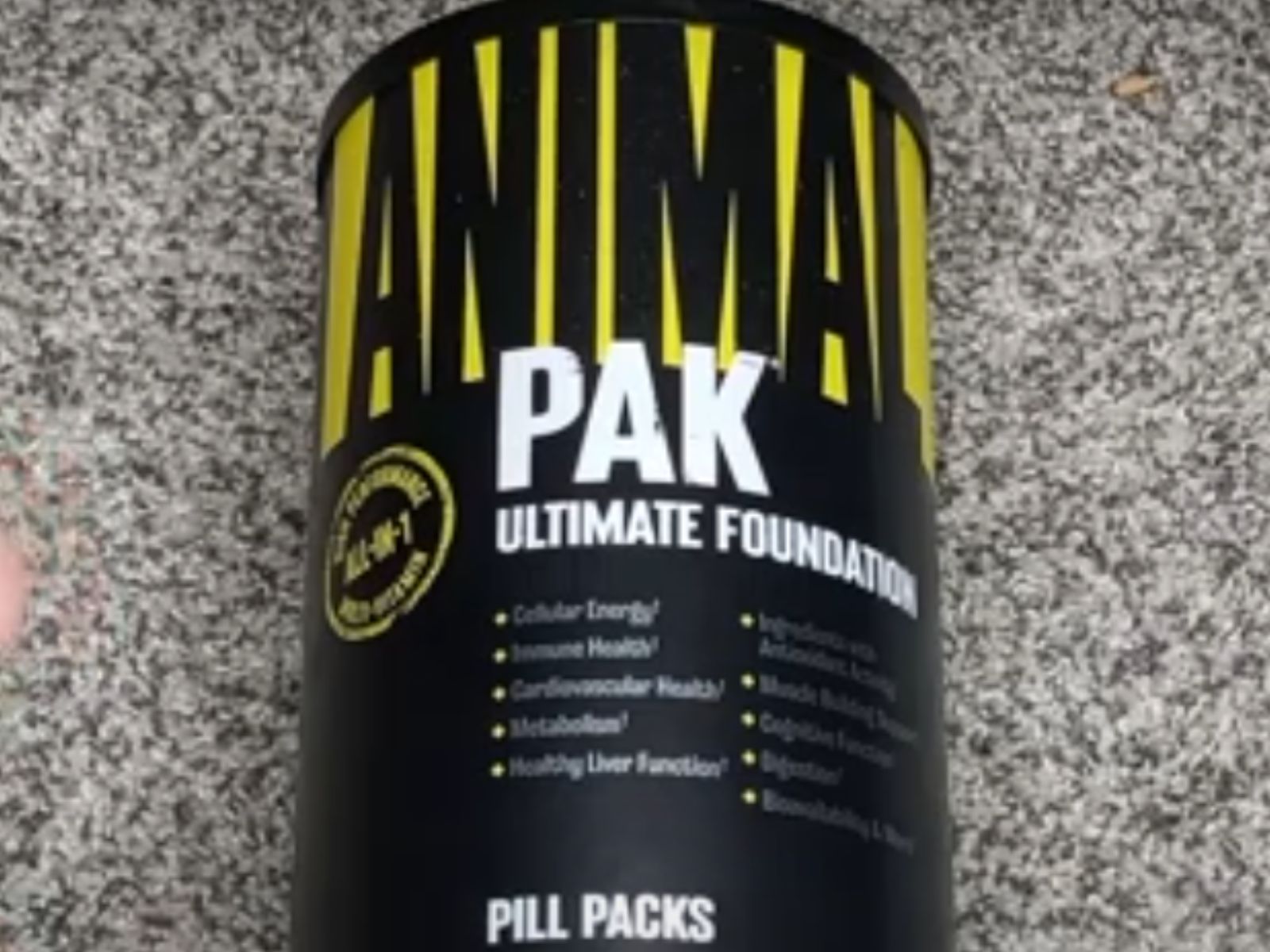 Animal Pak Ultimate Foundation Vitamin Pill Packs Unpackaging And Review