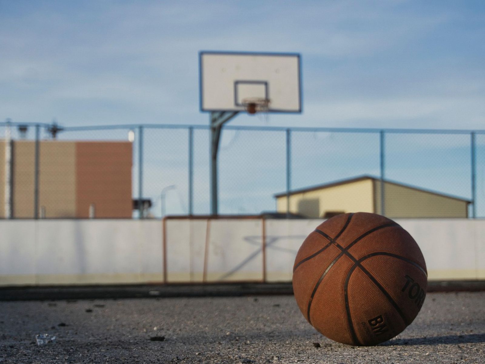 basketball hoop court ball