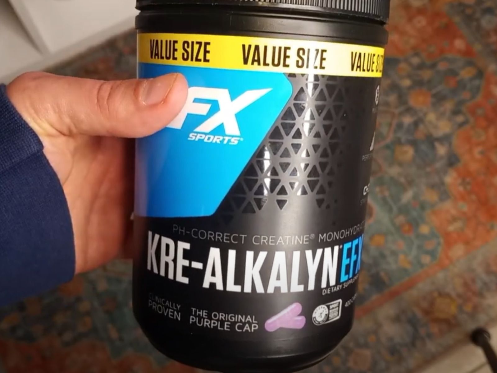 EFX Sports Kre-Alkalyn PH-Corrected Creatine Product Review