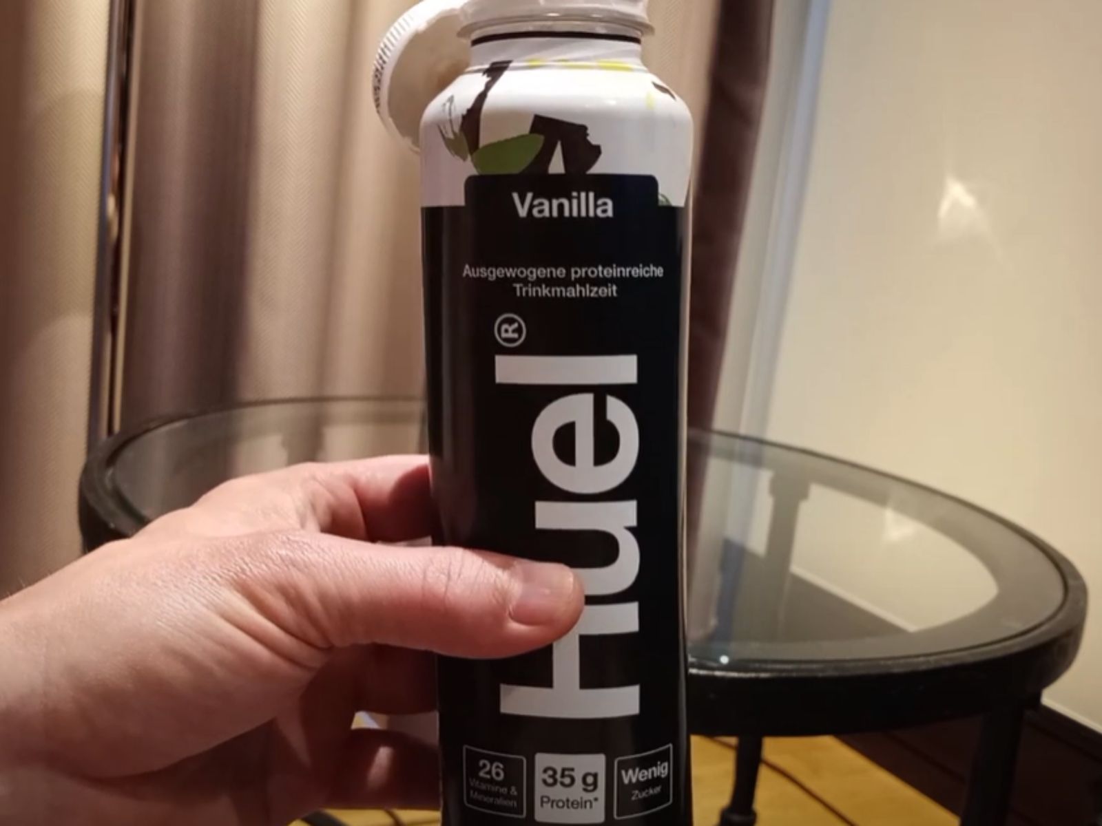 Huel Vanilla Flavored German Protein Drink Review